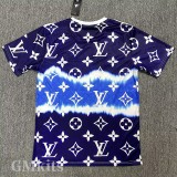 25-26 RMA Purple Blue Special Edition Fans Training Shirts (L)