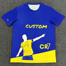 25-26 CR7 Special Edition Blue Fans Soccer Jersey