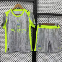 25-26 Man City Third Kids Soccer Jersey