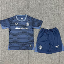 25-26 Feyenoord Away Kids Soccer Jersey