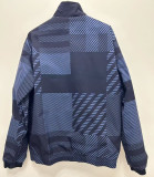 24-25 Scotland Grey & Light blue Double Sided Windbreaker (双面风衣)