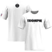 2025 PSG White High Quality Casual T-Shirt #圆领
