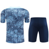 24-25 PSG Light blue Training Short Suit