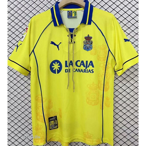 1997-1998 Las Palmas Home Retro Soccer Jersey (带章)