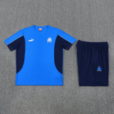 25-26 Marseille Lake blue Training Short Suit
