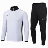 2025 NK White Half Pull Tracksuit #08 (半拉链)