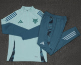 25-26 Cruzeiro Light green Kids Half Pull Tracksuit (童装)(半拉链)