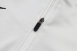 25-26 INT White Kids Half Pull Tracksuit #E25108(童装)(半拉链)