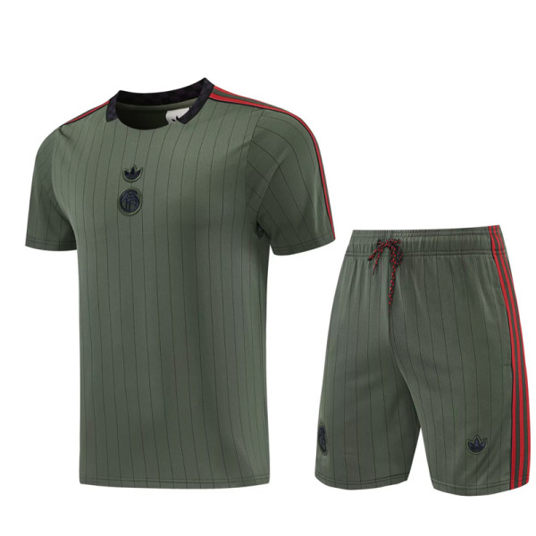 26-27 Bayern Dark green Training Short Suit