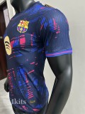 25-26 BAR Blue Red Special Edition Player Version Training Shirts