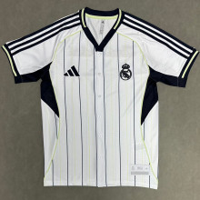 25-26 RMA White Casual Edition Baseball Jersey