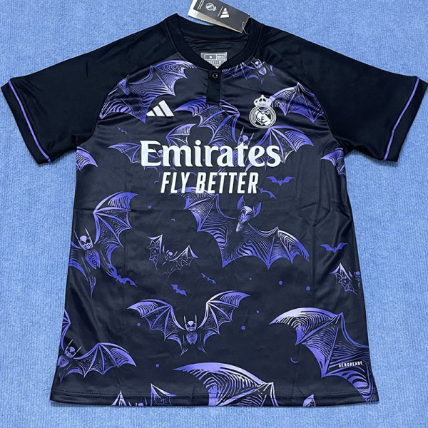 24-25 RMA Black Purple Special Edition Training Shirts (蝙蝠)