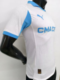 25-26 Marseille Home Player Version Soccer Jersey