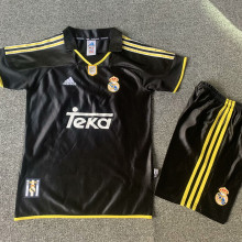 2000-2001 RMA Away Kids Retro Soccer Jersey