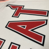 22-23 Heat WADE #3 White Top Quality Hot Pressing NBA Jersey (Retro Logo)