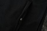 25-26 Mexico Black Kids Jacket Tracksuit
