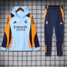 24-25 RMA Blue Hoodie Tracksuit (卫衣套装)