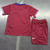 24-25 Norway Home Kids Soccer Jersey