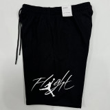 M16 Jordan Black Pure Cotton Fabric Casual Short Pants