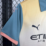24-25 Man City Fourth 1:1 Fans Soccer Jersey