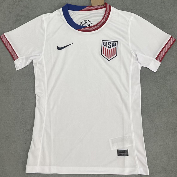 24-25 USA Home Women Soccer Jersey (女)
