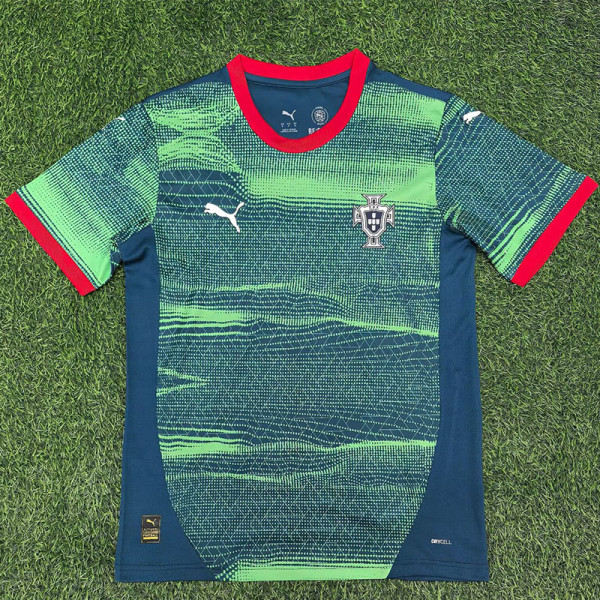 25-26 Portugal Green Training Shirts (PM)