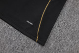 25-26 Lyon Black Half Pull Tracksuit (半拉链)