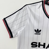 1983 Man Utd Away Retro Soccer Jersey