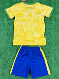 24-25 Brazil Yellow Special Edition Kids Soccer Jersey (耶稣)