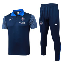 25-26 PSG Royal blue Polo Tracksuit #C2569