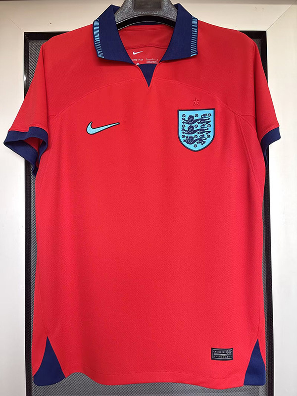 22-23 England Away World Cup Fans Soccer Jersey