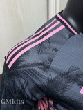25-26 Inter Miami  Grey Black Special Edition Player Version Soccer Jersey