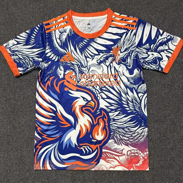 25-26 LIV Orange Blue Special Edition Fans Training Shirts (火鹰)