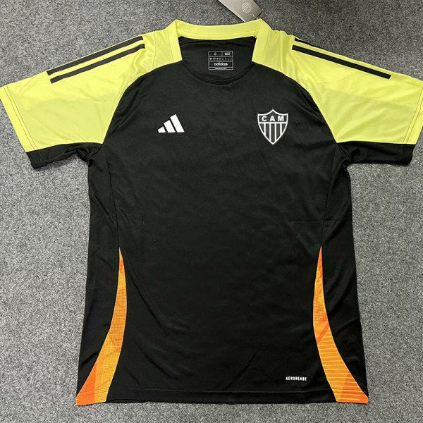 25-26 Atletico Mineiro Black Training shirts (黄袖)