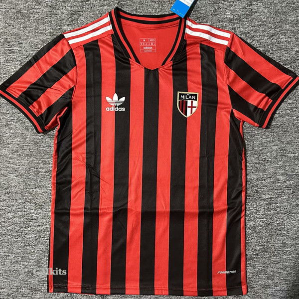 24-25 ACM Red Black Special Retro Edition Fans Soccer Jersey