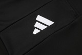2025 AD Black Half Pull Tracksuit #07(半拉链)