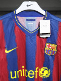 2009-2010 BAR Home Player Version 长袖球员 Long Sleeve Retro Soccer Jersey