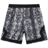C2448 Jordan Black Casual Short Pants #蛇纹迷彩