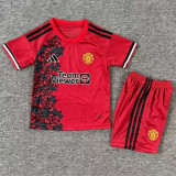 25-26 Man Utd Red Special Edition Kids Soccer Jersey