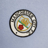 1972 Man City Home Retro Soccer Jersey