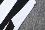 2025 AD White black Tank top and shorts suit