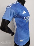 25-26 RMA Blue GoalKeeper Player Version Soccer Jersey
