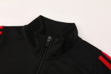 25-26 River Plate Black Jacket Tracksuit #01
