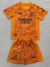 25-26 ACM Orange Goalkeeper Kids Soccer Jersey
