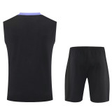 25-26 BAR Black Tank top and shorts suit
