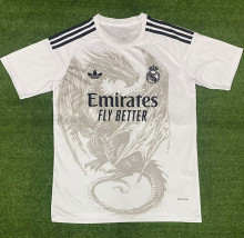 24-25 RMA White Special Edition Training Shirts (三叶草黑标)
