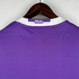 2016-2017 RMA Away Long Sleeve Retro Soccer Jersey (长袖)