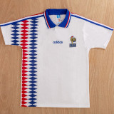 1994-1995 France Away Retro Soccer Jersey