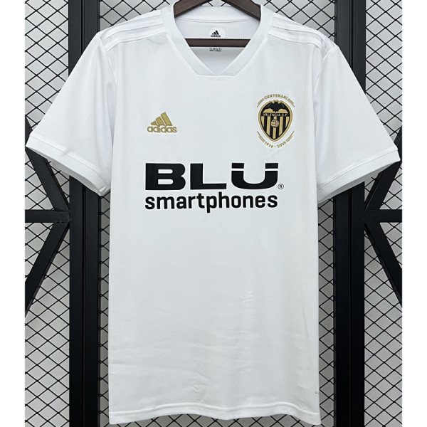 2018-2019 Valencia Home Retro Soccer Jersey