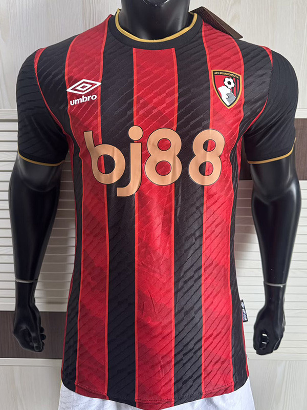25-26 Bournemouth Home Player Version Soccer Jersey